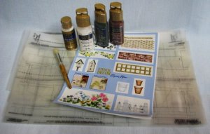 Garden Scenes Stencil Kit Lot by PLAID