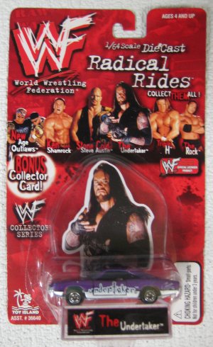 WWF Radical Rides The Undertaker 1:64 MOC