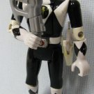 Power Rangers Auto-Morphin Zack Black Ranger Flip Head Figure Bandai