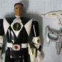 Power Rangers Auto-Morphin Zack Black Ranger Flip Head Figure Bandai