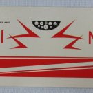 Vintage 24" PIPER SUPER CUB N76201 Decal Sheet Vintage 24" PIPER SUPER CUB N76201 Decal Sheet