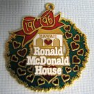 1996 Ronald McDonald House Hawaii Gold Dangler McDonalds