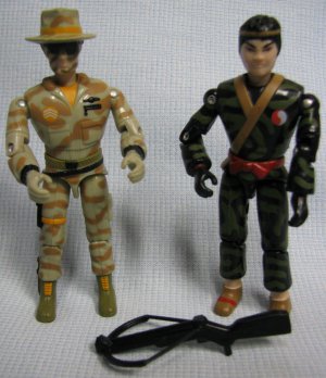 CORPS Dragon Han Figures GI Joe Lanard
