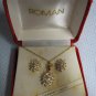 ROMAN CRYSTAL Necklace Earrin​gs Pendant Set