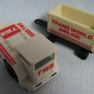 Vintage TWA AIRLINES Playset Vehicles - Remco
