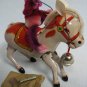 Monkey Riding Horse Tin Wind-Up Toys NIB