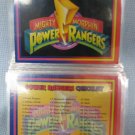 Power Rangers Series 1 Trading Cards Saban Power Rangers Series 1 Trading Cards Saban