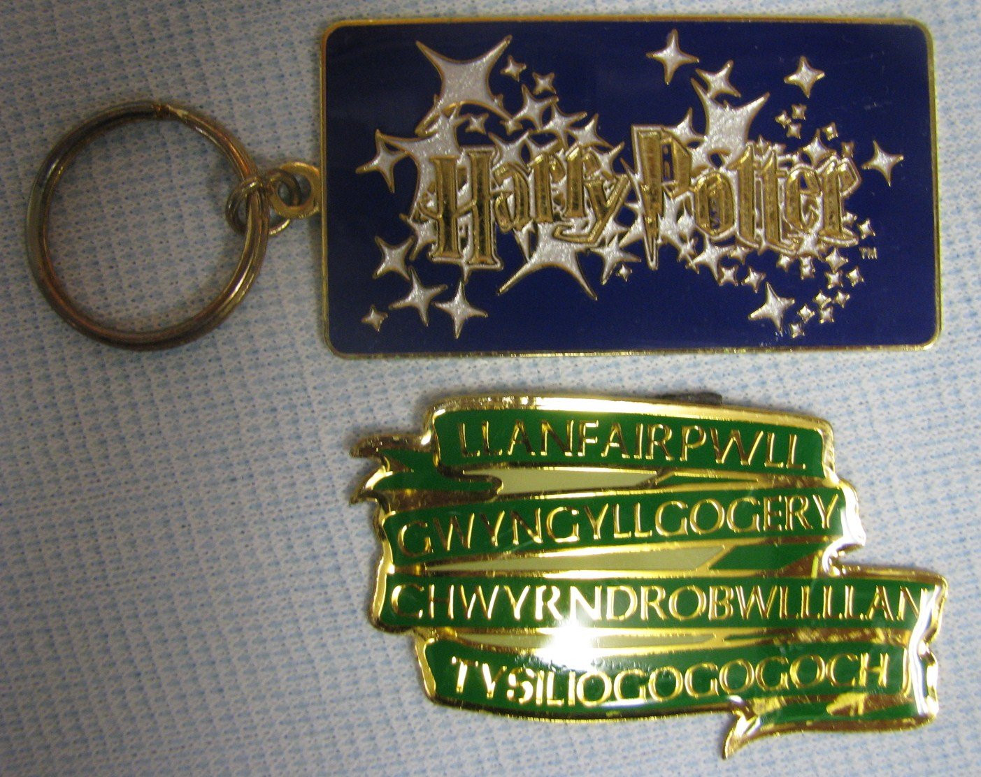 Harry Potter Keychain and Magnet