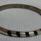 925 Silver Onyx Inlay Bracelet Mexico 925 Silver Onyx Inlay Bracelet Mexico