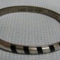 925 Silver Onyx Inlay Bracelet Mexico