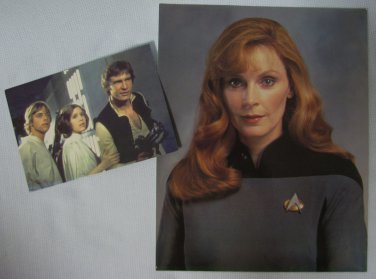 Star Wars Star Trek Postcards