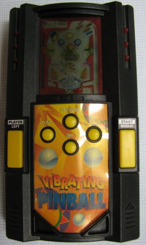 Excalibur Vibrating Pinball LCD Handheld Game
