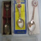 Souvenir Spoons Lot of 3 Souvenir Spoons Lot of 3