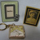 3 Miniature Photo Frames Neiman Marcus - Keychain