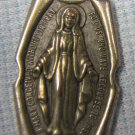 Virgin Mary Charm Pendant Italy Vintage Rosary Virgin Mary Charm Pendant Italy Vintage Rosary