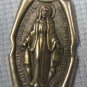 Virgin Mary Charm Pendant Italy Vintage Rosary