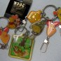 Winnie The POOH Pins Keychains Lot Disney