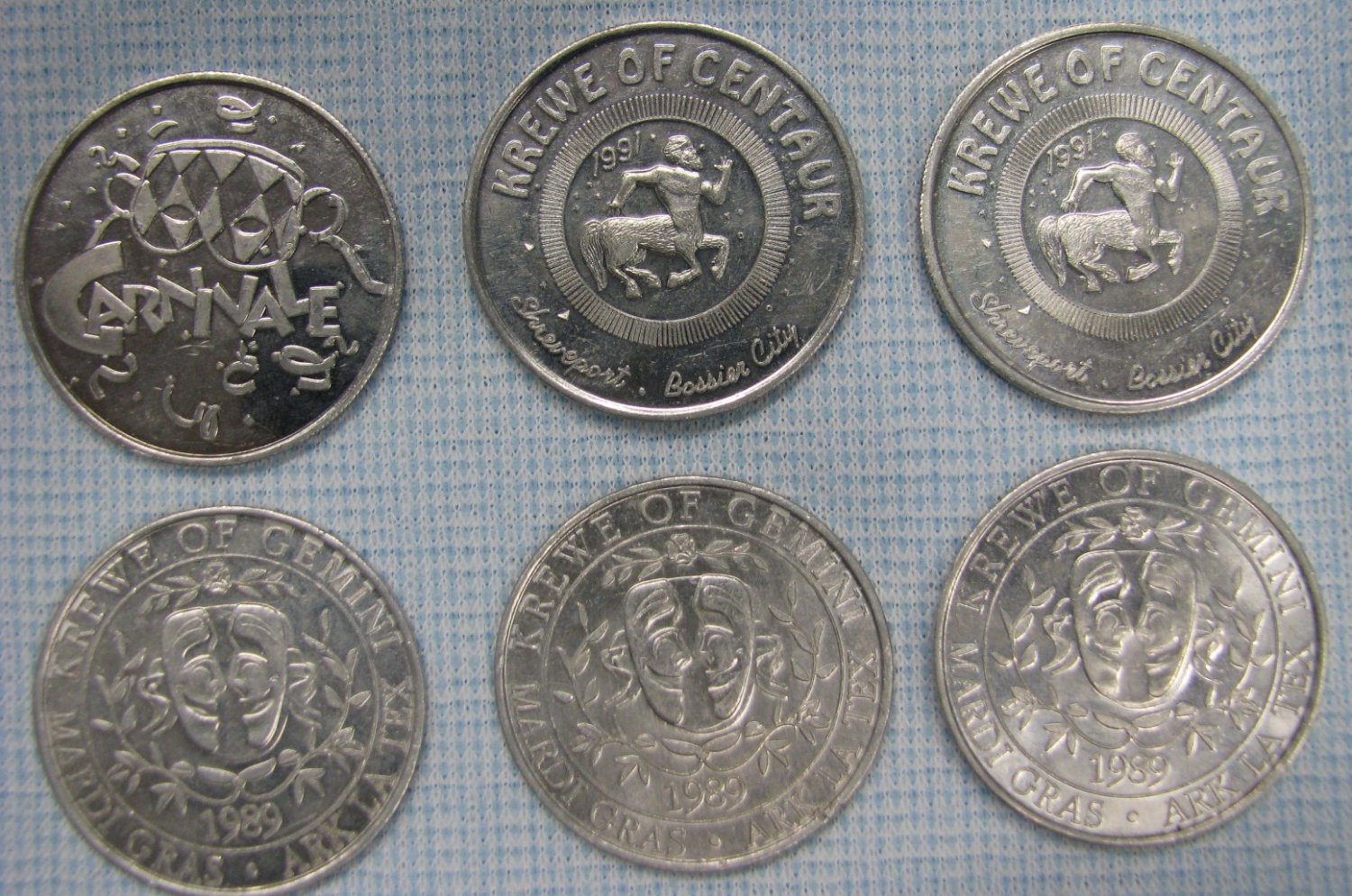 mardi gras doubloons history