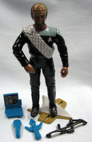 Lt. Commander Worf Star Trek Action Figure by Playmates