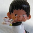 Vintage Monchichi Mini Figure Cup n Saucer Vintage Monchichi Mini Figure Cup n Saucer