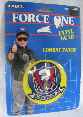 ERTL Force One ATTACK SQUADRON 176 Flite Gear Combat Patch MOC
