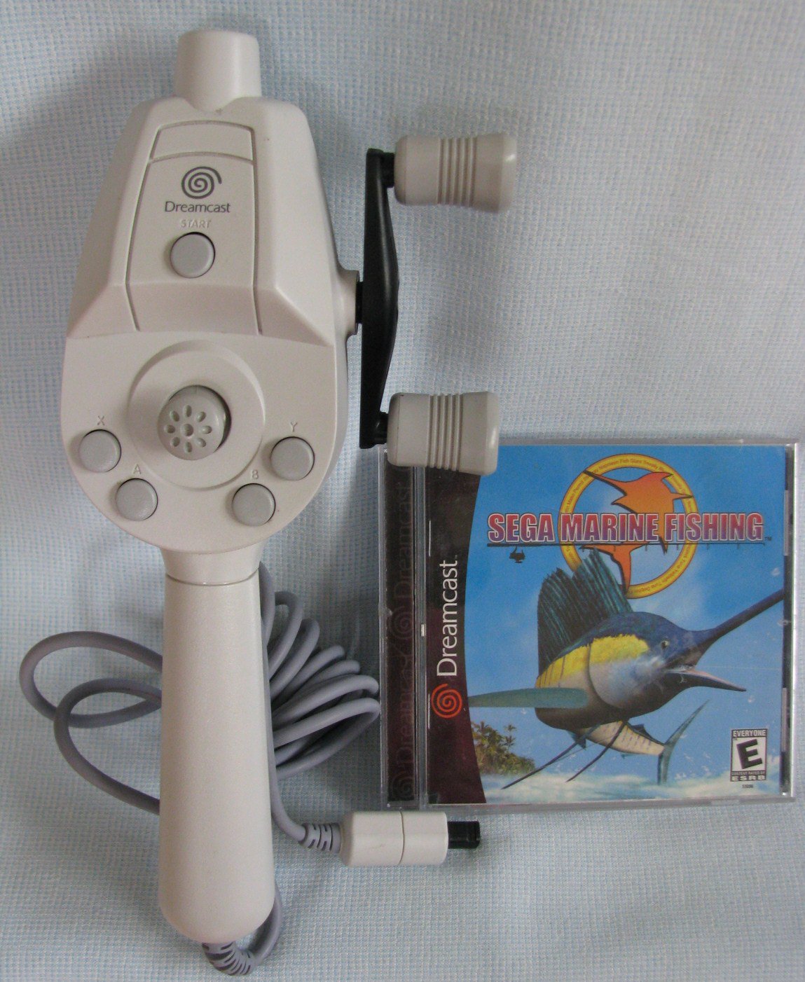Sega Dreamcast Fishing Rod Pole Controller