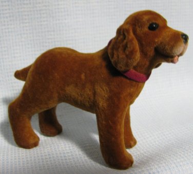 Labrador Retriever 3" Flocked Dog