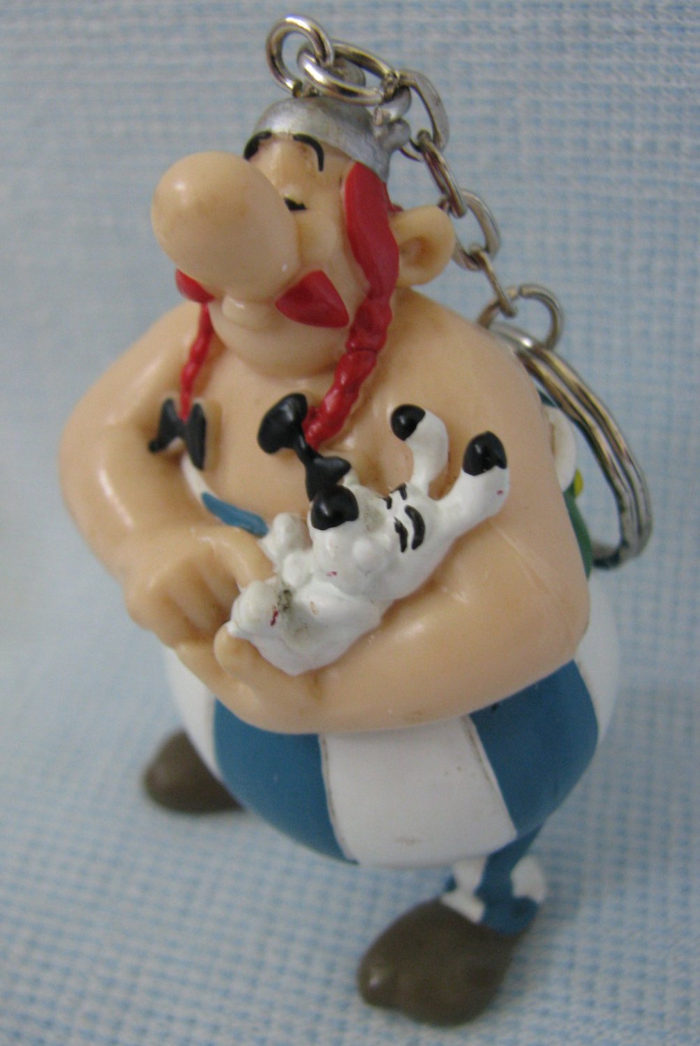 Names Reversible Metal Keychain Asterix