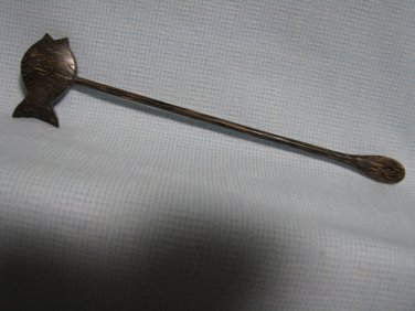 Coconut Shell Swizzle Stick Condiment Spoon