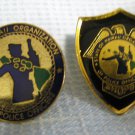 Police Union Shopo Honolulu Hawaii Lapel Button Pins Police Union Shopo Honolulu Hawaii Lapel Button Pins
