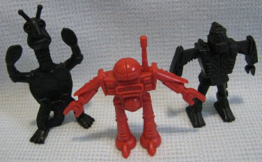 Ro-Gun Robots Plastic Arco Figures 1980s