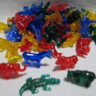 48 Plastic Zoo Animal Charms Gumball Toys Prize 48 Plastic Zoo Animal Charms Gumball Toys Prize