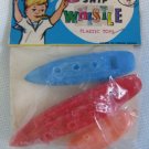 Vintage Ship Whistles Plastic Toys MIP