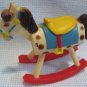 Vintage Wilton Rocking Horse Cake Topper