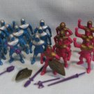 Plastic Figures PVC Ring Hand Medieval Crusaders Knights