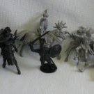 Arab Warriors Plastic Playset Black/Gray Figures Lot Toys Arab Warriors Plastic Playset Black/Gray Figures Lot Toys