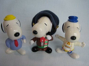 McDonalds Peanuts Snoopy Around the World Tour Figures