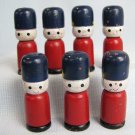 Vintage Toy Soldiers 7 Wood Toys Vintage Toy Soldiers 7 Wood Toys