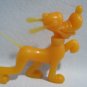 Marx Vintage Pluto Figure Orange PVC Plastic