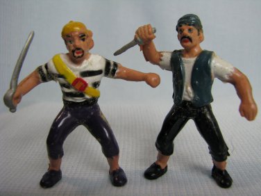 Pirates Plastic Figures Painted Diorama Toys
