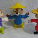 3 Chip N Dale Disney Epcot Figures 3 Chip N Dale Disney Epcot Figures