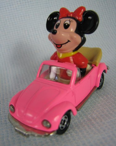 Disney Minnie Mouse Pink Diecast VW Volkswagen Tomy PD-6