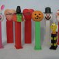 PEZ Holiday Dispensers Lot Snowman Cheerios Valentine Witch Santa +More