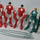 Ronin Warriors Figures Lot Ryo Sage Playmates 1995