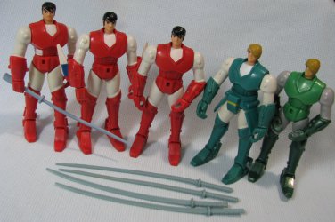 Ronin Warriors Figures Lot Ryo Sage Playmates 1995