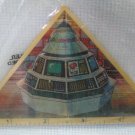 Captain Power Hologram Ruler / ID Tag Vintage MIP