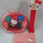 Hello Kitty Rubber Stamp Notepad Set + Pez Dispenser by Sanrio