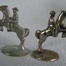 Monopoly 2 Horse & Rider Metal Tokens