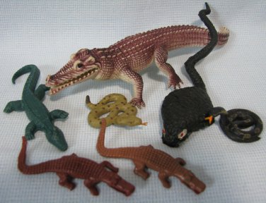 Rubber Reptiles Collection - Snakes & Crocs