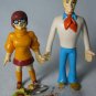 Scooby Doo VELMA FRED Bendy Figures Shaggy Keychain